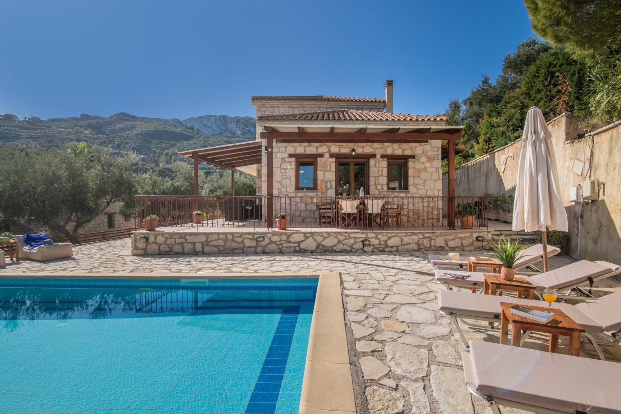 Elegance Villas - Villa Andon & Villa Yiota Аргаси Экстерьер фото