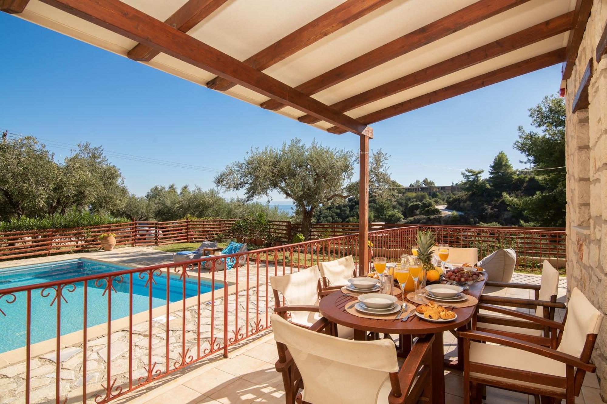 Elegance Villas - Villa Andon & Villa Yiota Аргаси Экстерьер фото