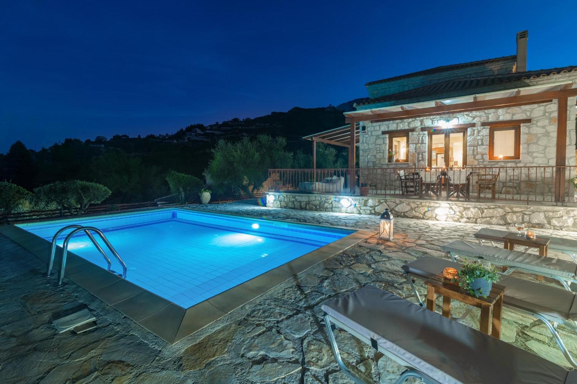 Elegance Villas - Villa Andon & Villa Yiota Аргаси Экстерьер фото