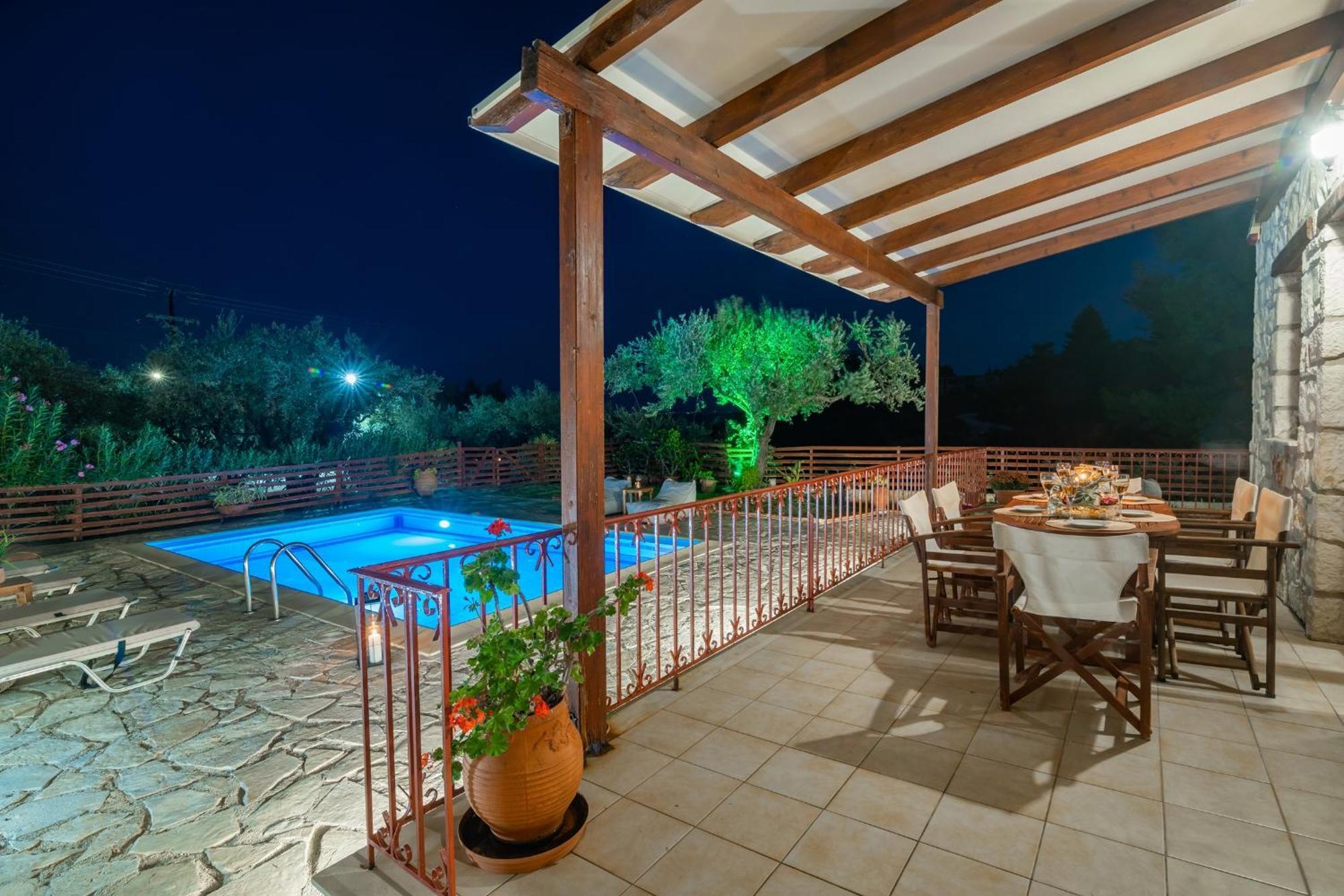 Elegance Villas - Villa Andon & Villa Yiota Аргаси Экстерьер фото